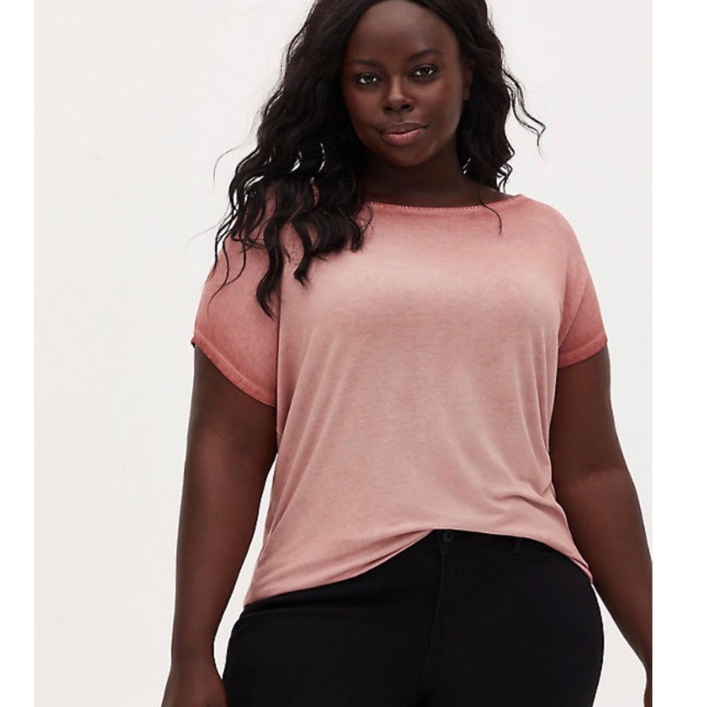 NWT TORRID super soft washed tee